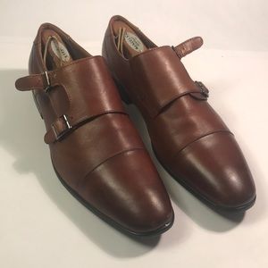 Aldo zefirino; monk double strap shoe